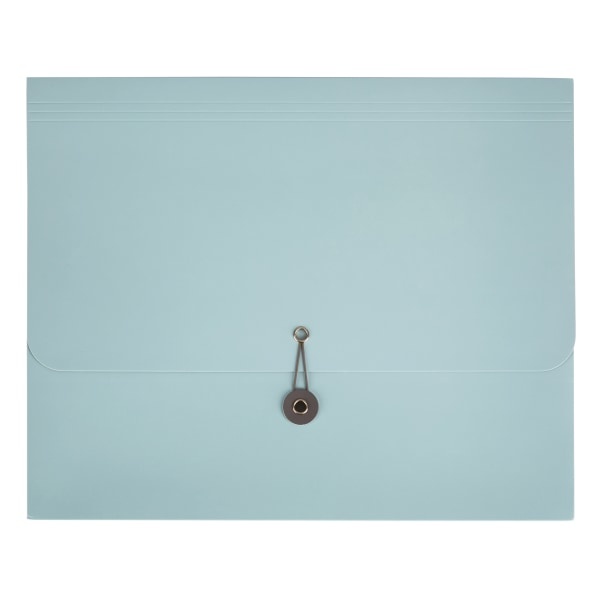 slide 1 of 6, Office Depot Project Folder, Letter Size (8-1/2'' X 11''), 1-1/4'' Expansion, Blue, 1 ct