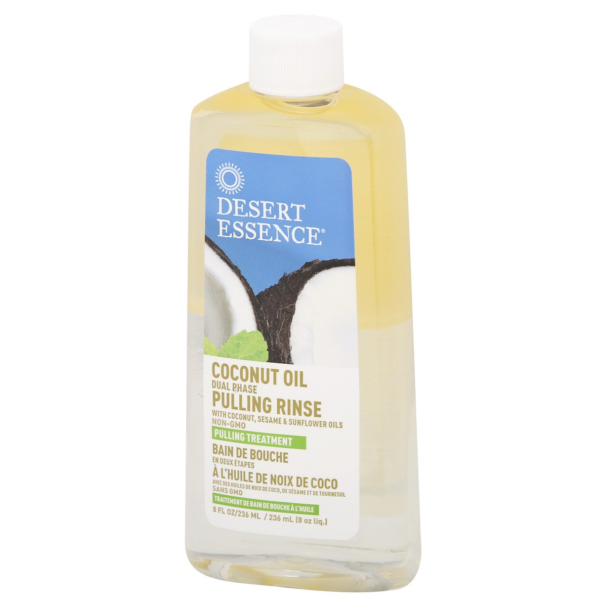 slide 3 of 9, Desert Essence Oil Coconut Rinse, 8 fl oz