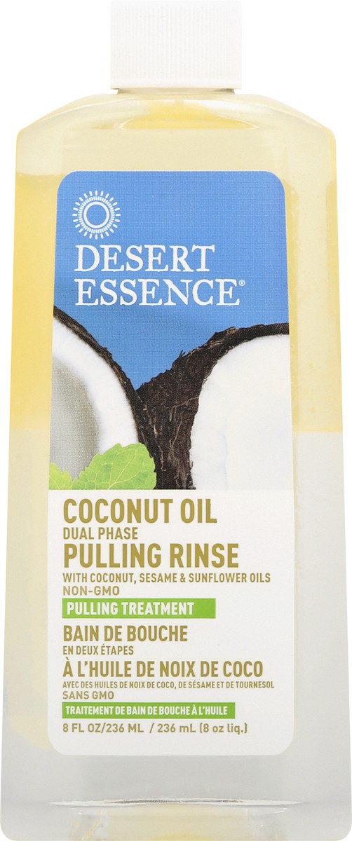 slide 6 of 9, Desert Essence Oil Coconut Rinse, 8 fl oz