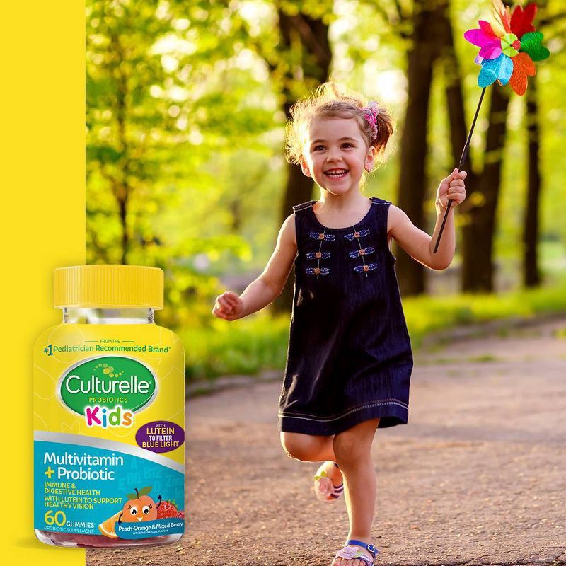 slide 11 of 16, Culturelle Kids' Probiotic + Multi Lutein Gummies - 60ct, 60 ct