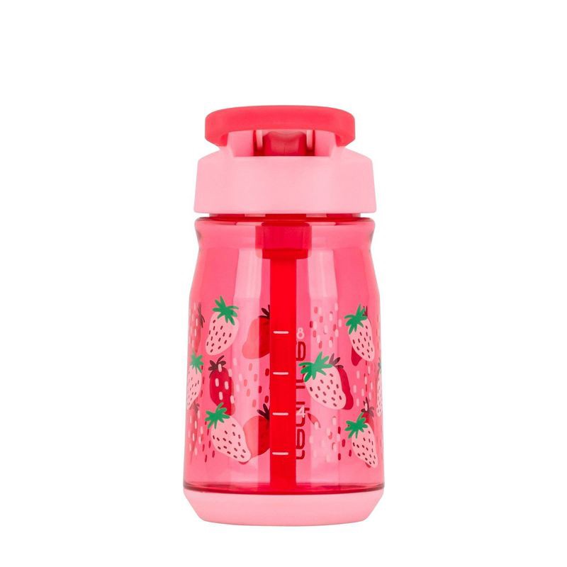 Reduce 14oz Plastic Hydrate Tritan Kids Water Bottle with Straw Lid Berry  Sweet 1 ct