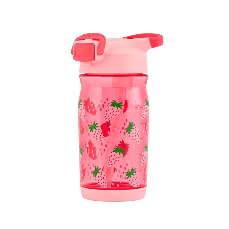 slide 7 of 10, Reduce 14oz Plastic Hydrate Tritan Kids Water Bottle with Straw Lid Berry Sweet, 14 oz