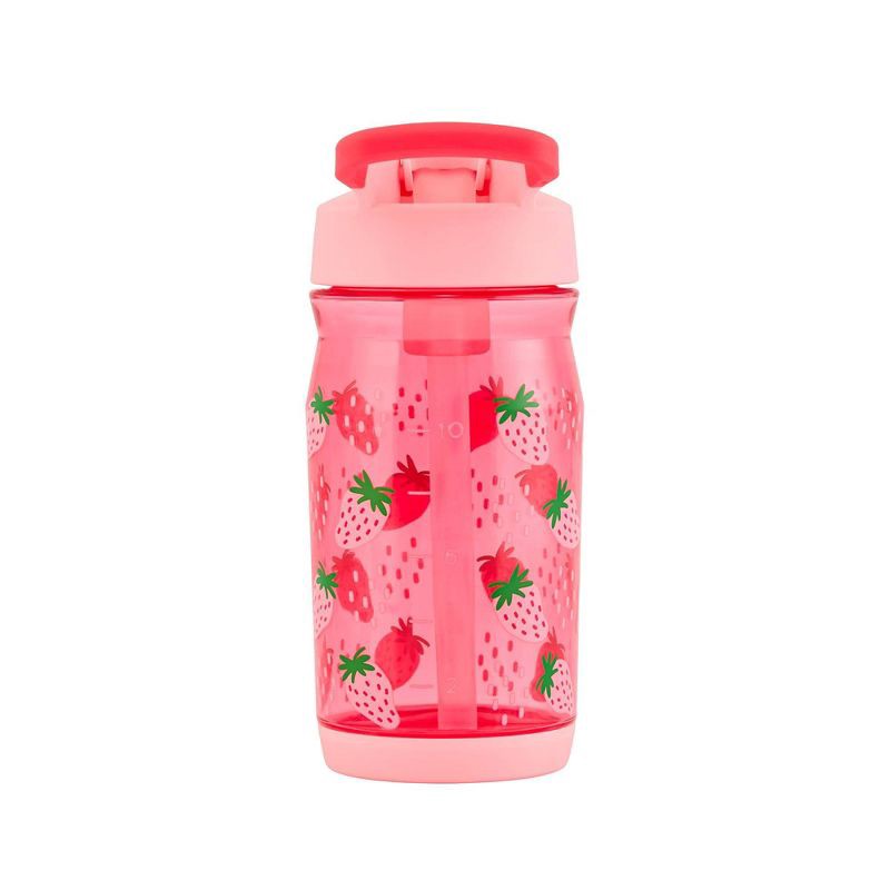 slide 10 of 10, Reduce 14oz Plastic Hydrate Tritan Kids Water Bottle with Straw Lid Berry Sweet, 14 oz