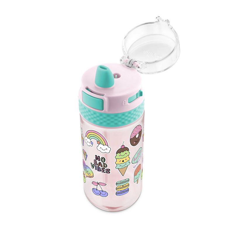 slide 2 of 5, Ello 16oz Plastic Stratus Kids' Water Bottle Pink, 16 oz