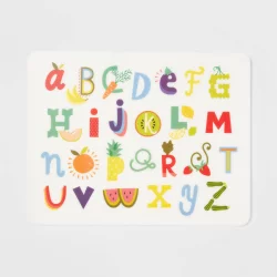 18" x 14" Plastic Alphabet Placemat - Pillowfort