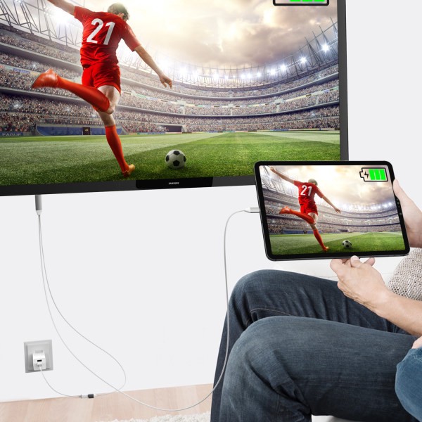 slide 5 of 8, j5create Video Interface Converter, 6', Silver, Jcc155G, 1 ct