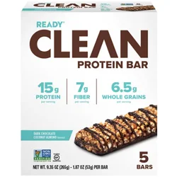 Ready CLEAN Protein Bar - Chocolate Coconut Almond