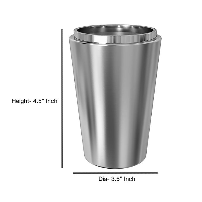 slide 4 of 4, Nu Steel Kingston Tumbler - Steel, 1 ct