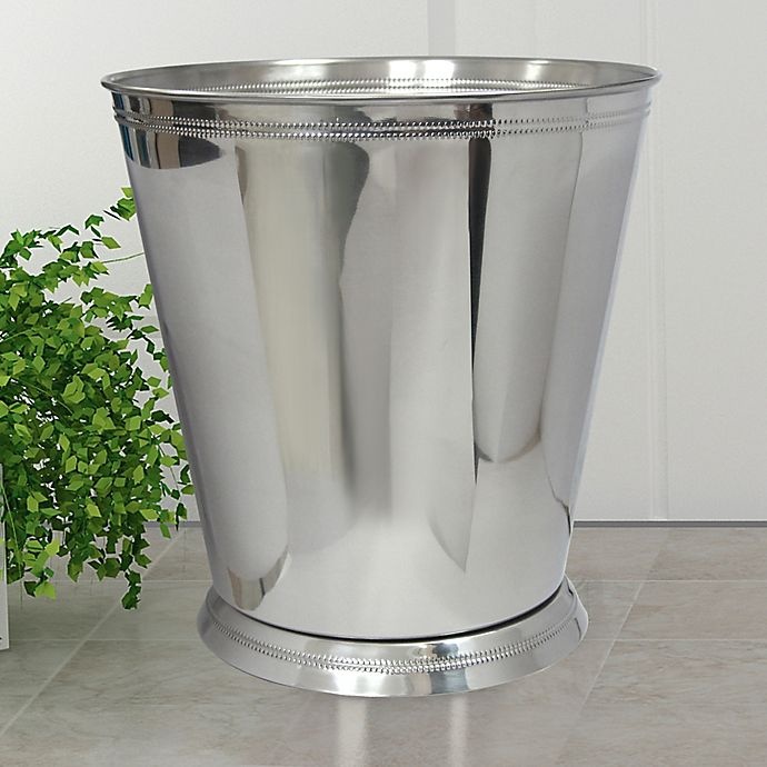 slide 3 of 4, Nu Steel Regal Crackle Wastebasket, 1 ct