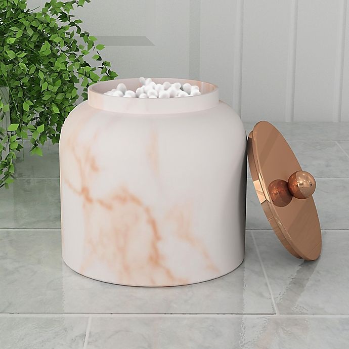 slide 3 of 5, Nu Steel Misty Cotton Jar - Copper, 1 ct