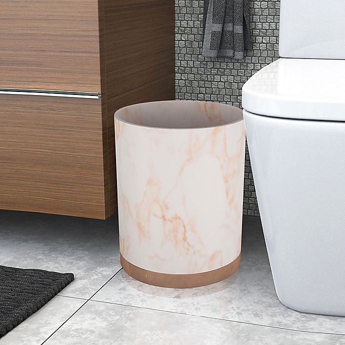 slide 3 of 5, Nu Steel Misty Wastebasket - Copper, 1 ct