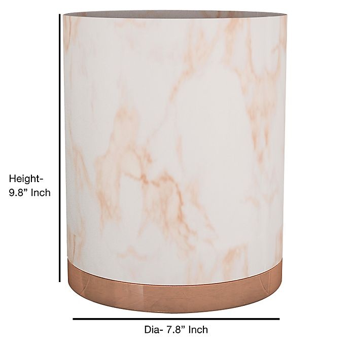 slide 5 of 5, Nu Steel Misty Wastebasket - Copper, 1 ct