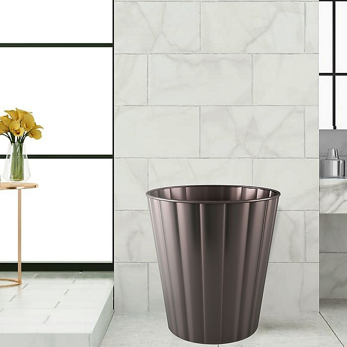 slide 3 of 5, Nu Steel Anaheim Wastebasket - Oil Rubbed Bronze, 1 ct