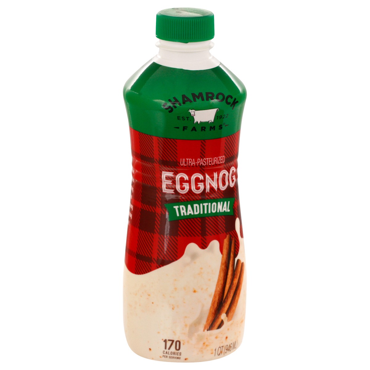 slide 5 of 12, Shamrock Farms Traditional Holiday Spice Eggnog 1 qt, 1 qt