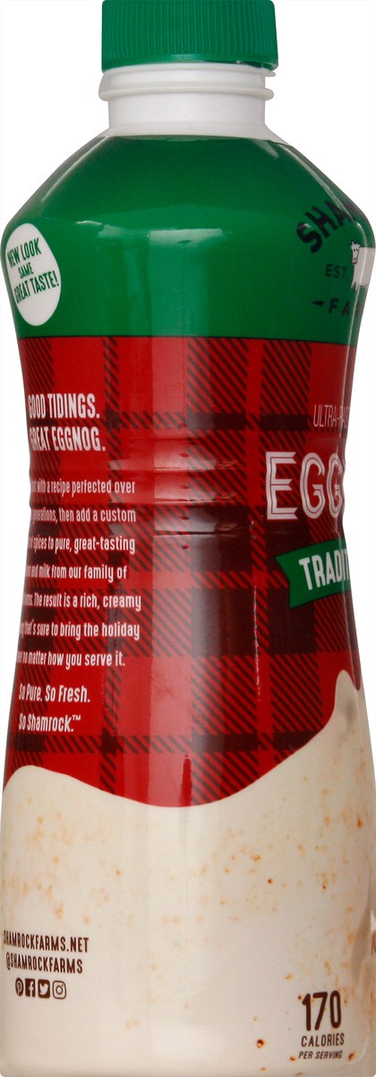 slide 7 of 12, Shamrock Farms Traditional Holiday Spice Eggnog 1 qt, 1 qt