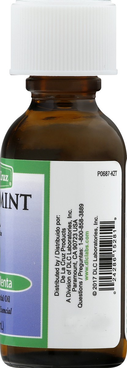 slide 8 of 9, De la Cruz Pure Peppermint Oil, 1 oz