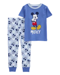 Carter's Toddler 2-Piece Mickey Mouse 100% Snug Fit Cotton Pajamas Multi 5T