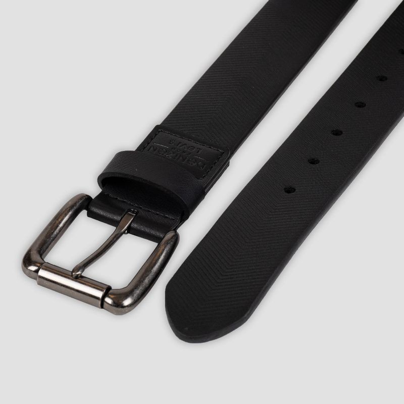 slide 3 of 5, DENIZEN from Levi's DENIZEN® from Levi's® Men's Embossed Chevron Belt - Black L, 1 ct