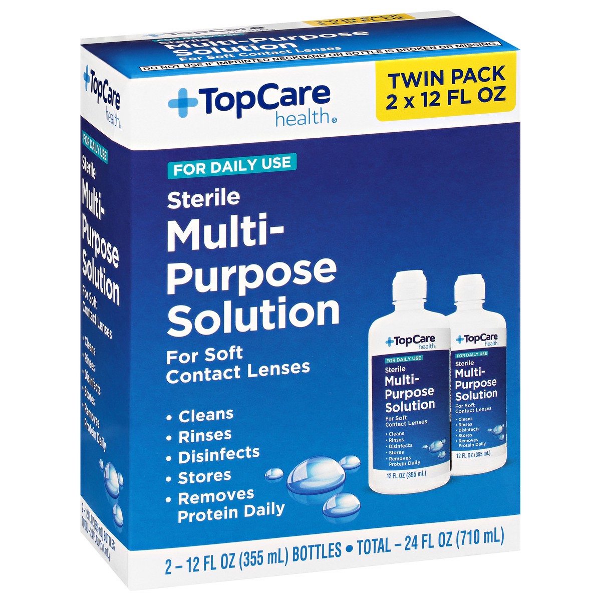 slide 2 of 9, TopCare Multi Purpose Contact Solut, 24 oz