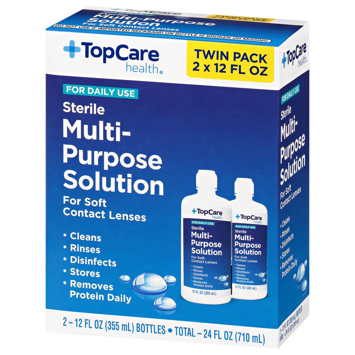 slide 3 of 9, TopCare Multi Purpose Contact Solut, 24 oz