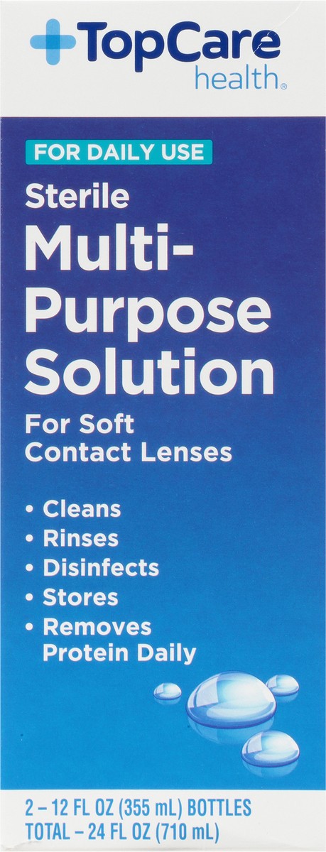 slide 8 of 9, TopCare Multi Purpose Contact Solut, 24 oz