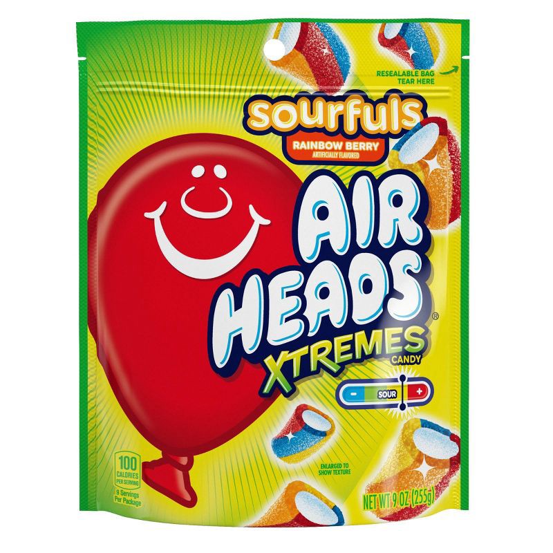 slide 1 of 3, Airheads Xtremes Sourfuls Chewy Candy - 9oz, 9 oz