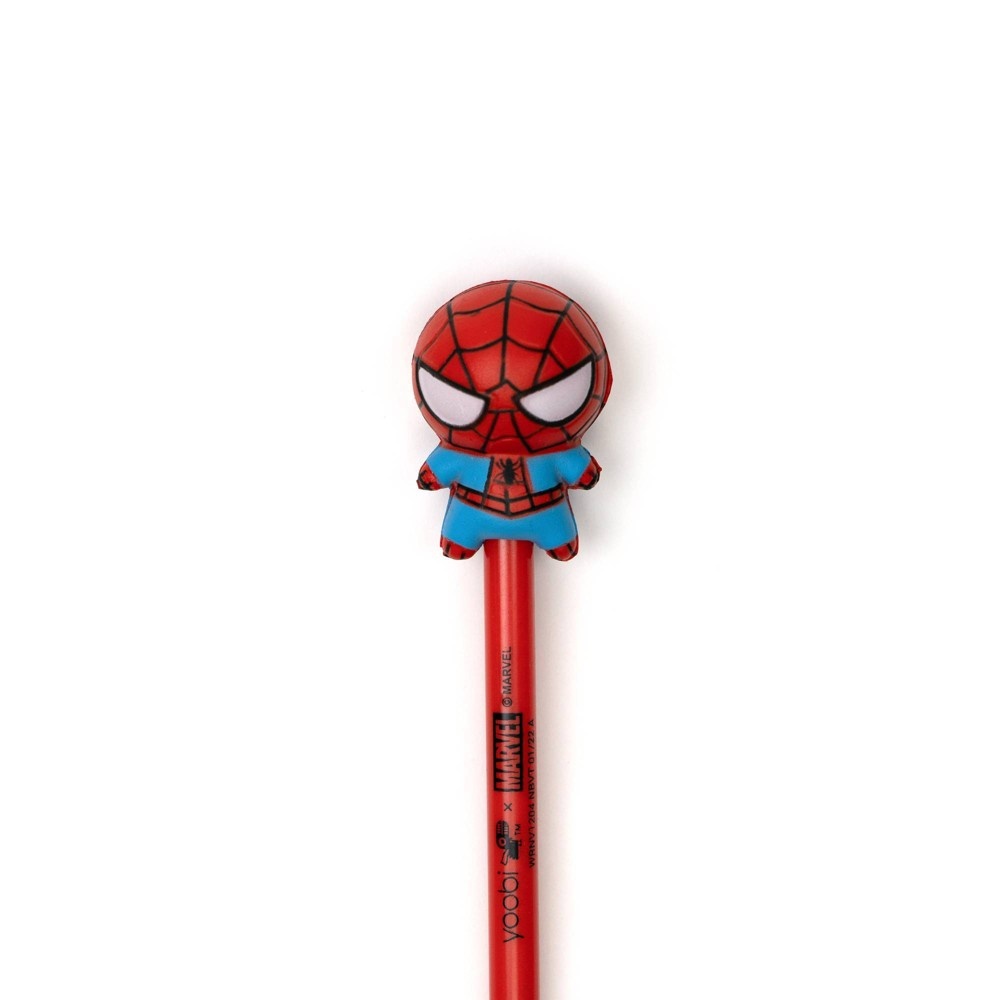 Marvel Spider-Man Yoobi Novelty Ballpoint Pen Squishy Red 1 ct