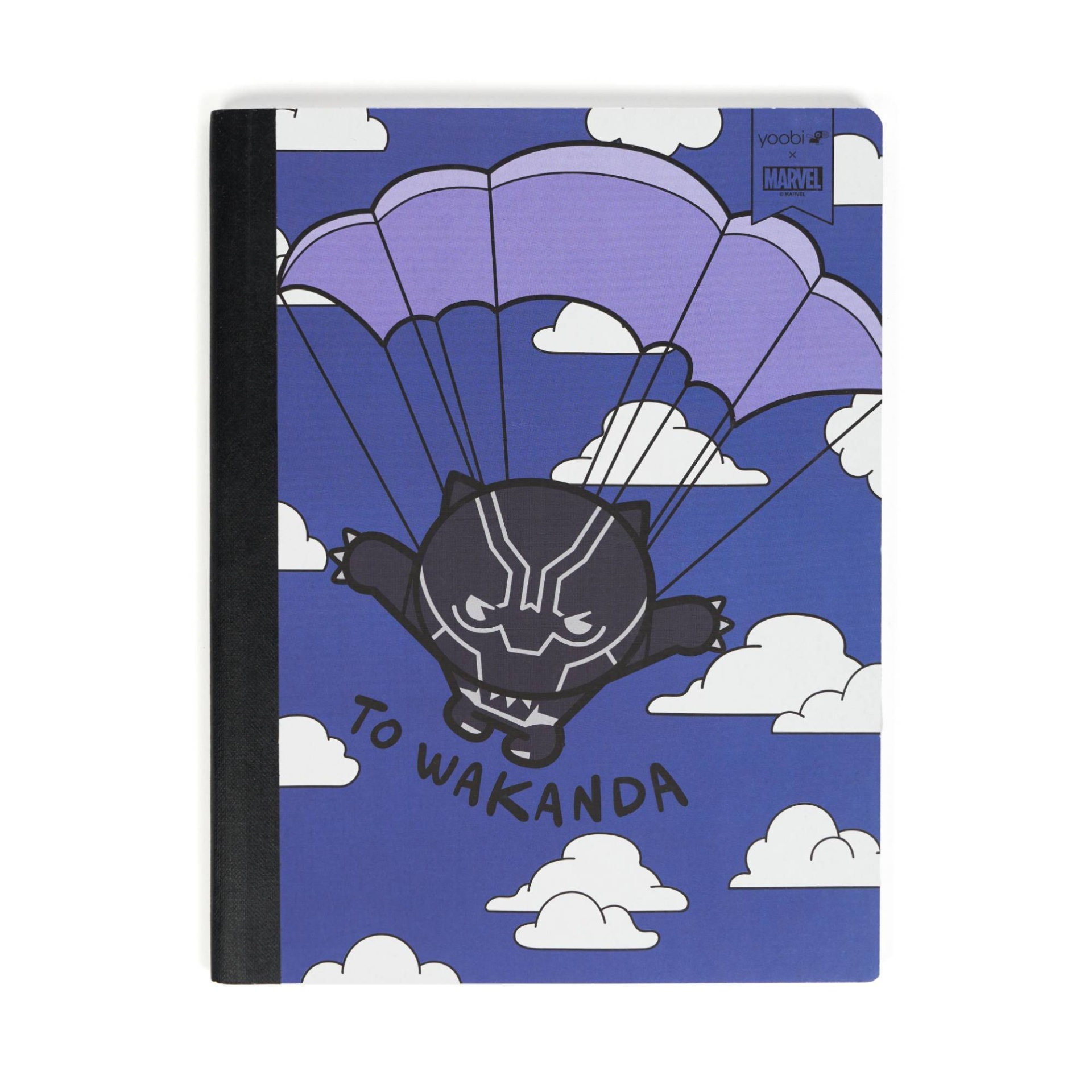 slide 1 of 5, Marvel Black Panther Yoobi Composition Book College Ruled, 1 ct