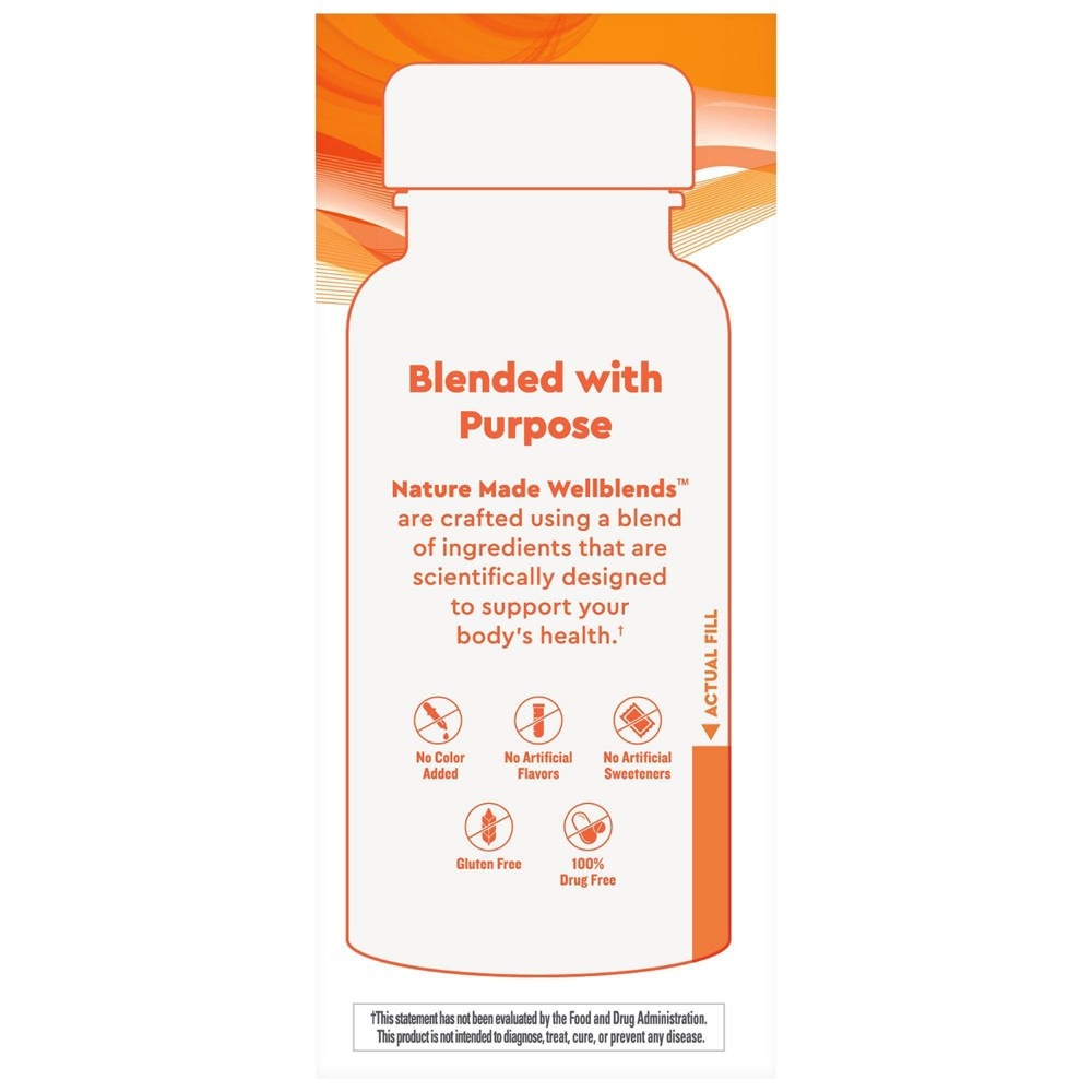 slide 6 of 6, Nature Made Wellblends 3-in-1 Blend Immune & Respiratory Capsules - 50ct, 50 ct