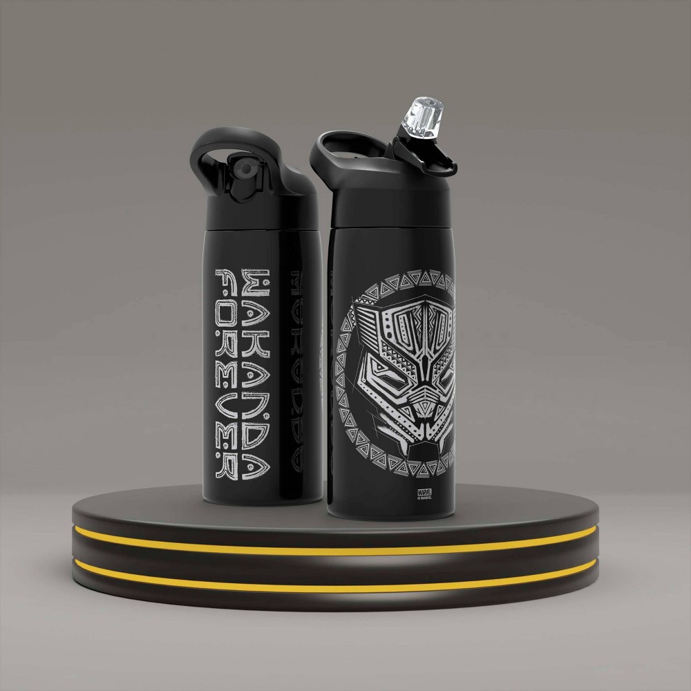 darr black panther' Water Bottle