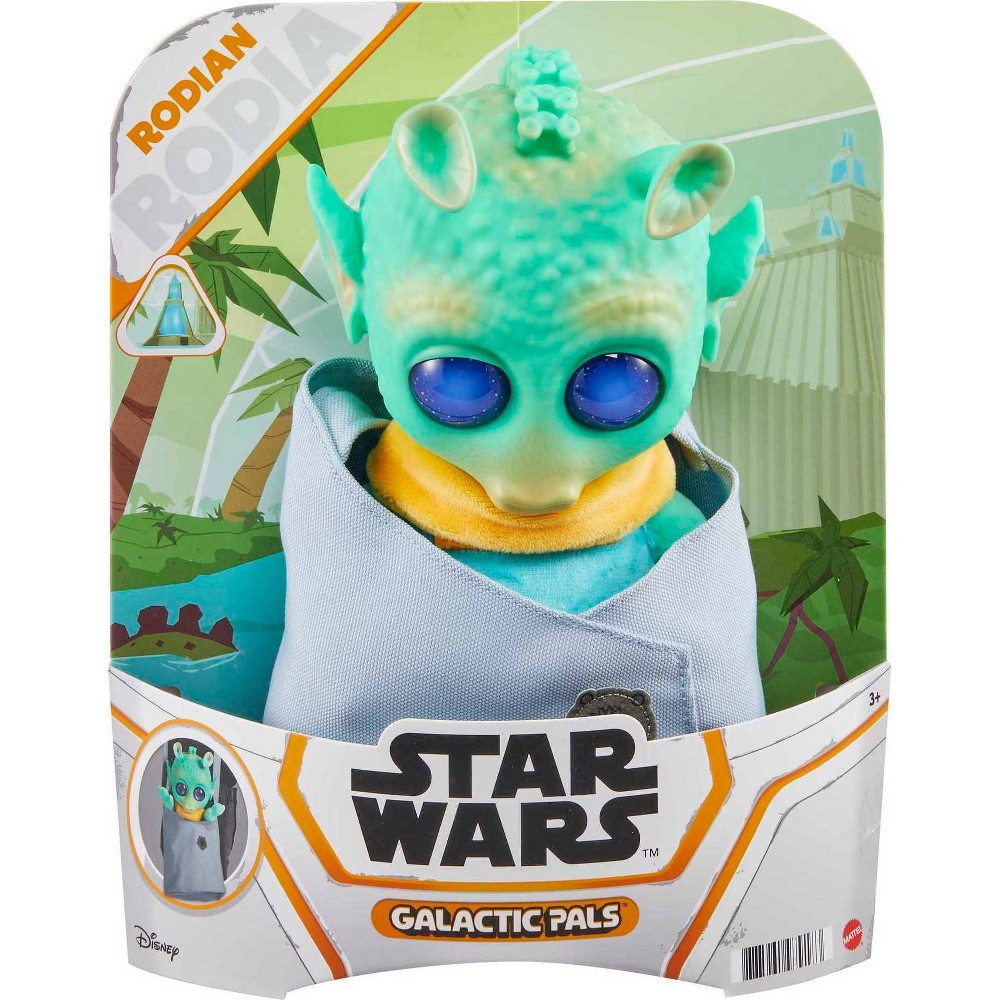 slide 8 of 10, Star Wars Galactic Pals Rodian Plush, 1 ct