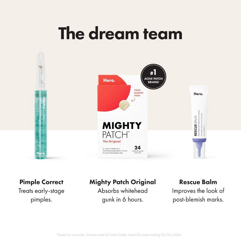 slide 6 of 8, Hero Cosmetics Mighty Patch Original - 72ct, 72 ct