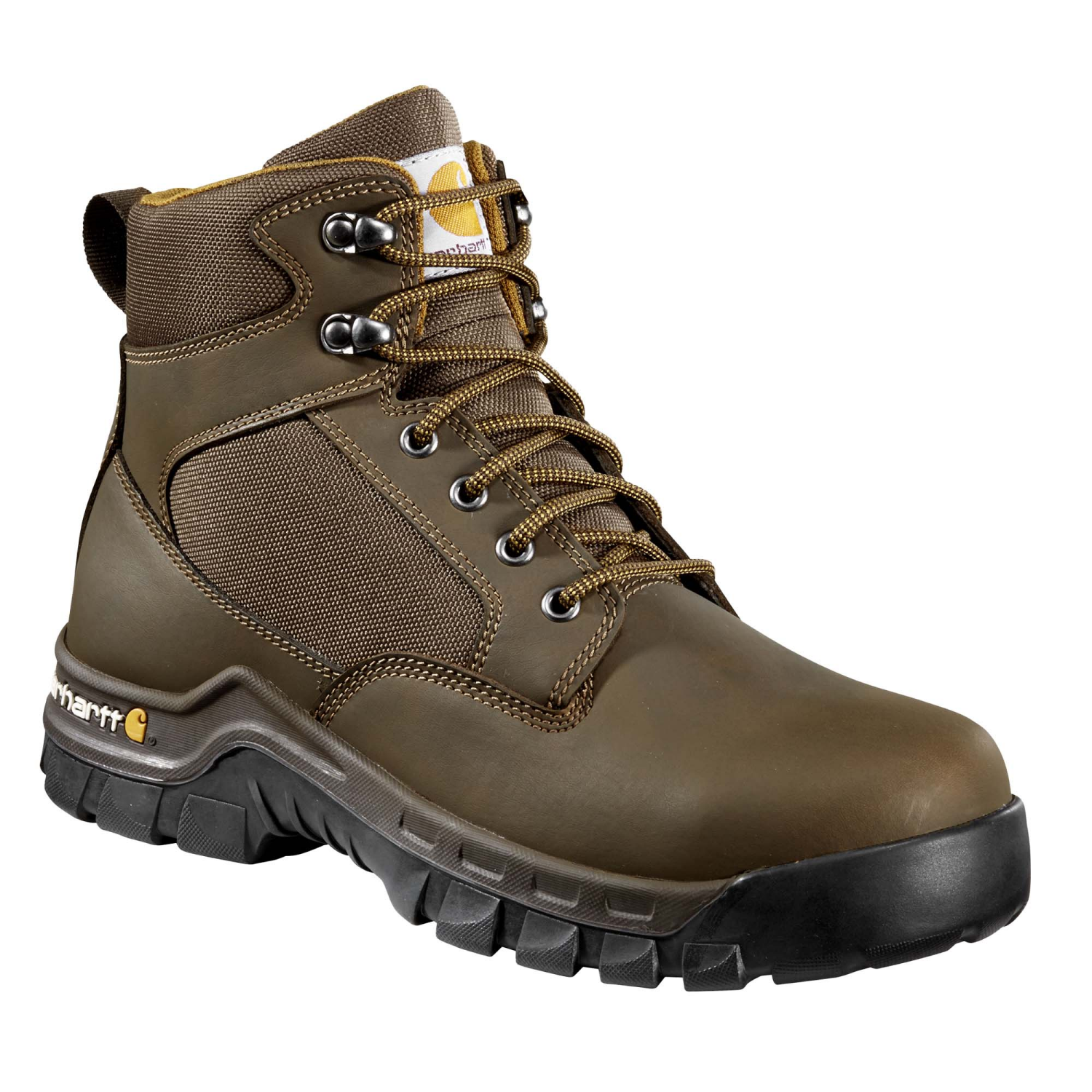 slide 6 of 6, CARHARTT Men's Rugged Flex 6" Steel Toe Work Boot, Brown, Size 10M, 1 ct