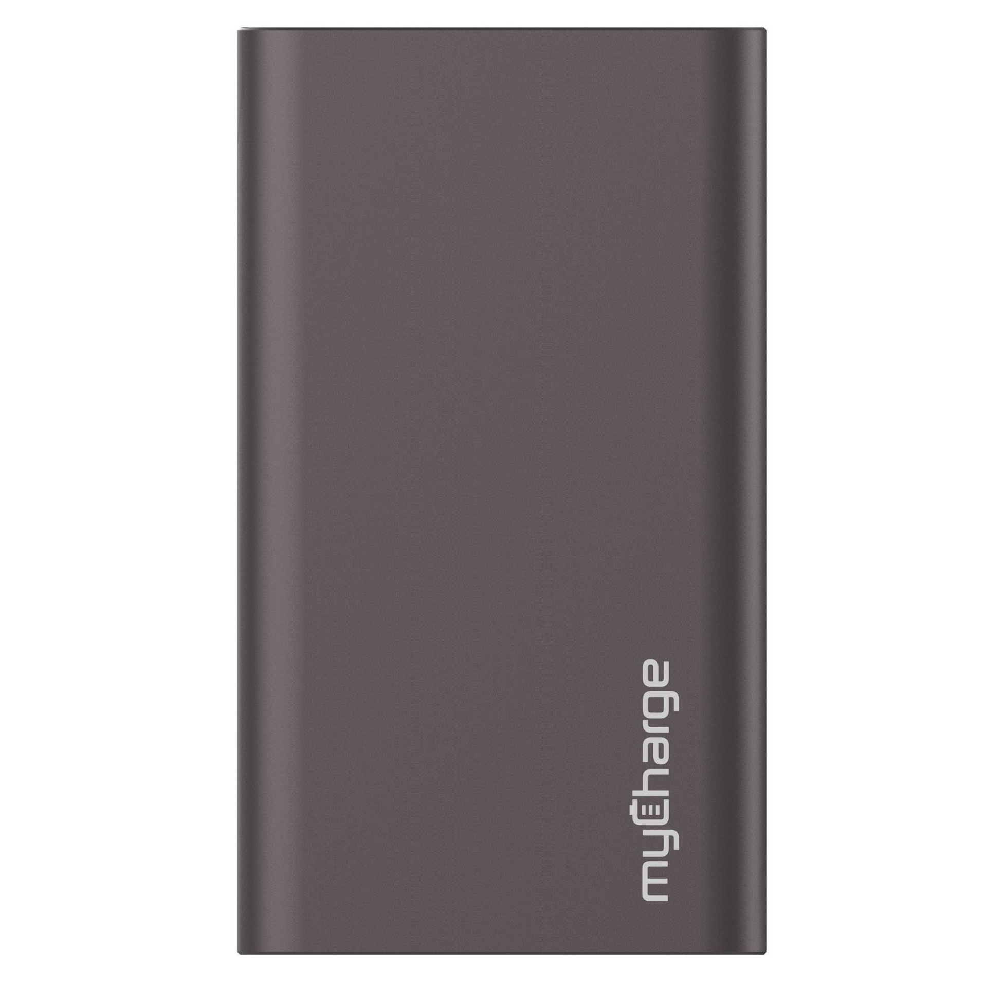 slide 1 of 5, myCharge Razor Max Turbo 8000mAh Portable Charger - Gunmetal, 1 ct