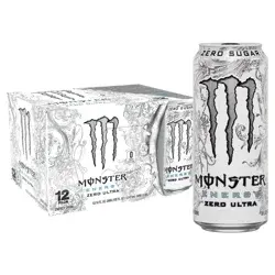 Monster Energy Zero Ultra - 12pk / 16 fl oz Cans