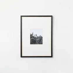 Threshold designed w/Studio McGee 8"x10" Gallery Wall Frame Black/Brass - Threshold™ designed with Studio McGee