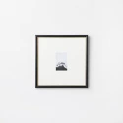 Threshold designed w/Studio McGee 15" x 15" Matted to 4" x 6" Gallery Wall Frame Black/Brass - Threshold™ designed with Studio McGee: Wood, Sawtooth Back