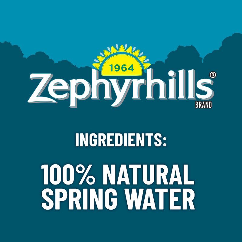 slide 10 of 10, Zephyrhills 100% Natural Spring Water - 32pk/16.9 fl oz Bottles, 32 ct, 16.9 fl oz