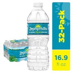 Zephyrhills Florida Spring Water - 32 Pack/16.9 Fl Oz Plastic Bottles