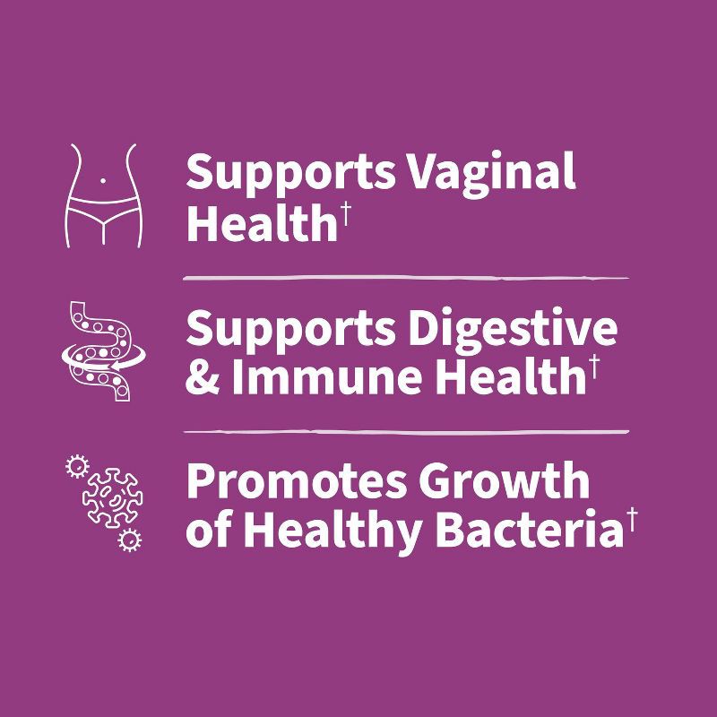 slide 3 of 6, Garden of Life Feminine pH Probiotic Capsules - 30ct, 30 ct
