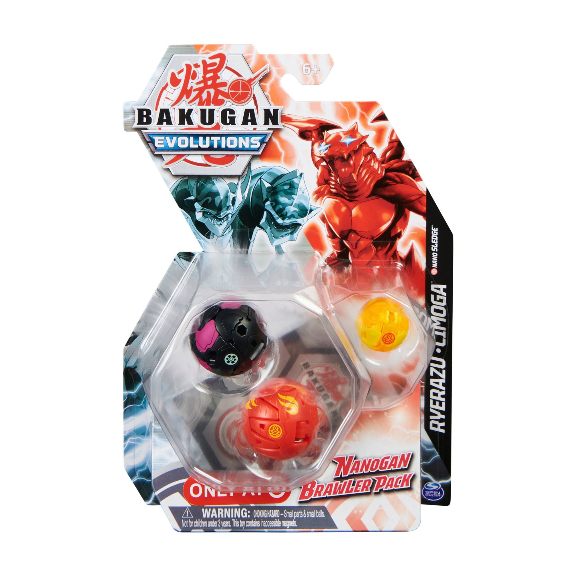 slide 1 of 5, Bakugan Evolutions Nanogan Brawl Pack - Ryerazu and Cimoga (Target Exclusive), 1 ct