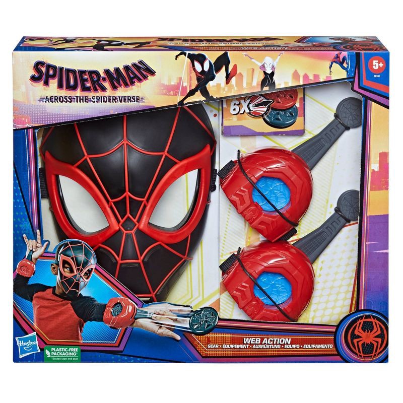 slide 2 of 11, Hasbro Marvel Spider-Man: Across the Spider-Verse Web Action Gear, 1 ct