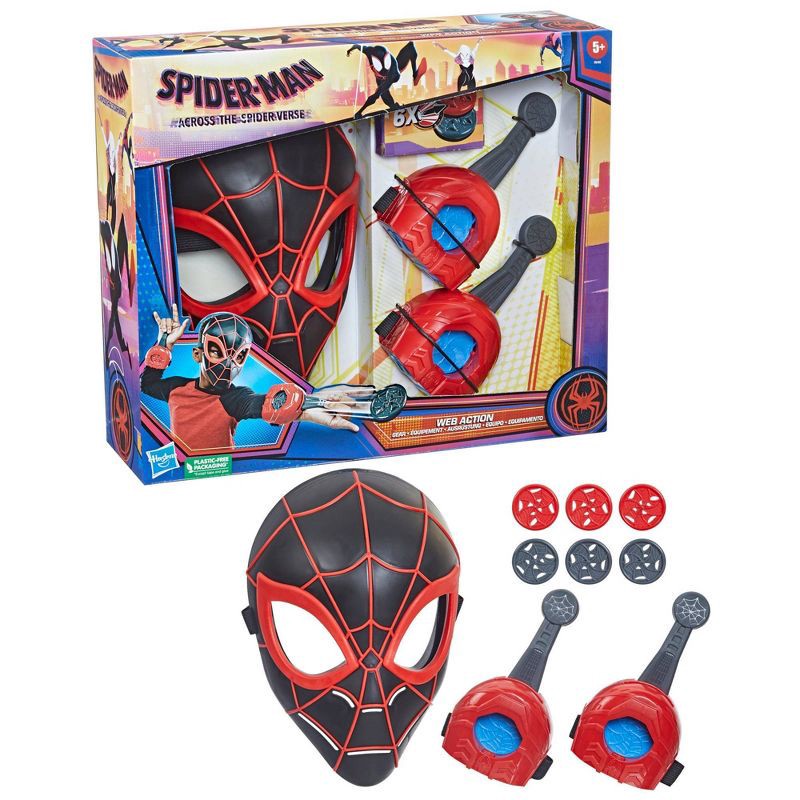 slide 4 of 11, Hasbro Marvel Spider-Man: Across the Spider-Verse Web Action Gear, 1 ct