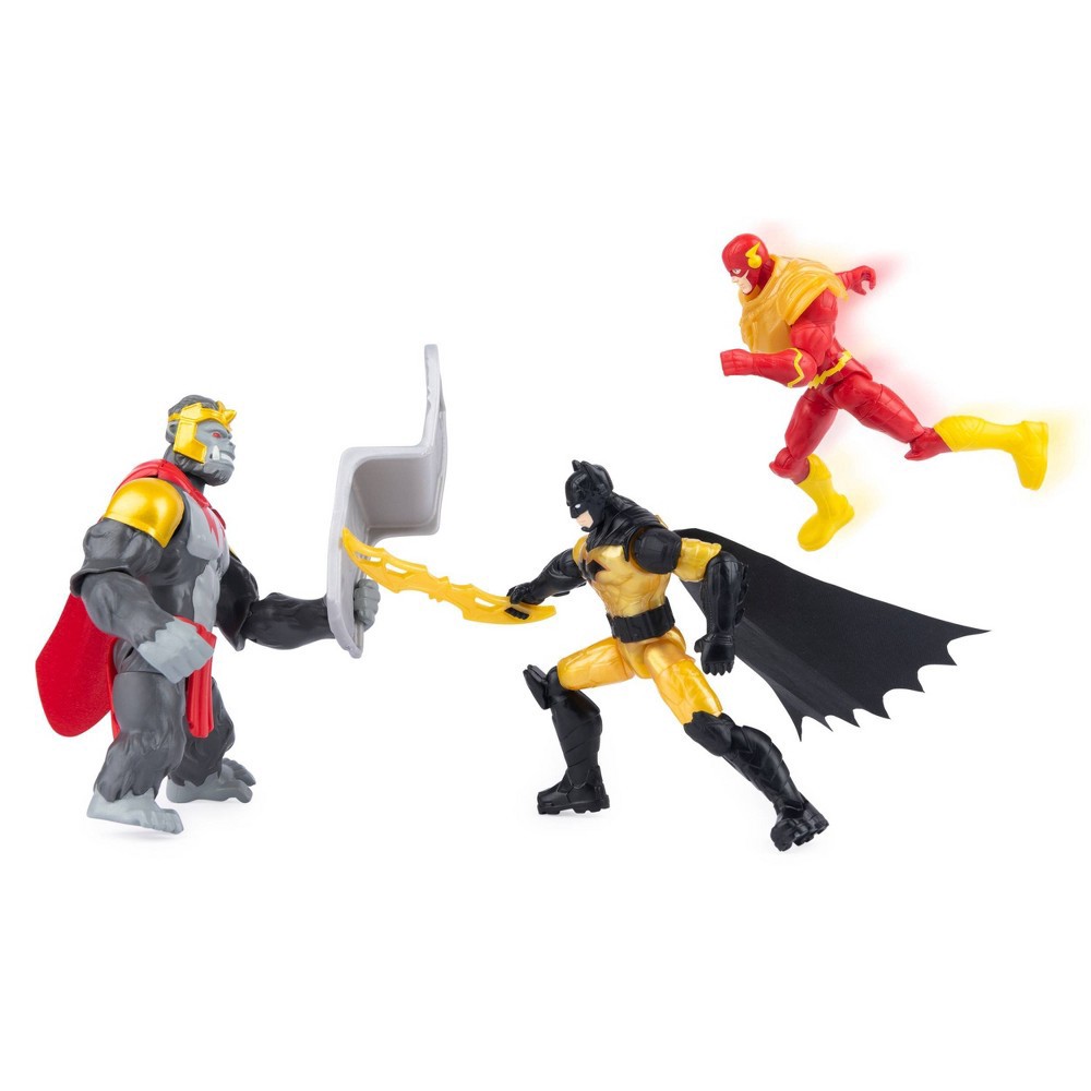 slide 5 of 10, Batman DC Gotham City Train Station Havoc: Batman and The Flash vs Gorilla Grodd Battle Pack (Target Exclusive), 1 ct