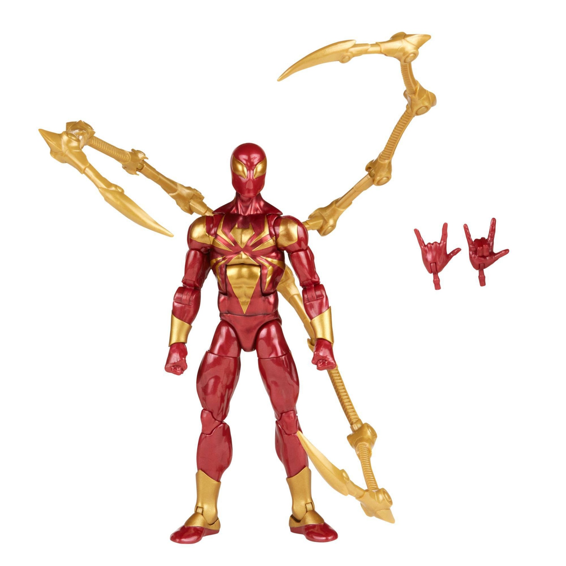 slide 1 of 7, Spider-Man Marvel Legends Series Iron Spider Action Figure, 1 ct