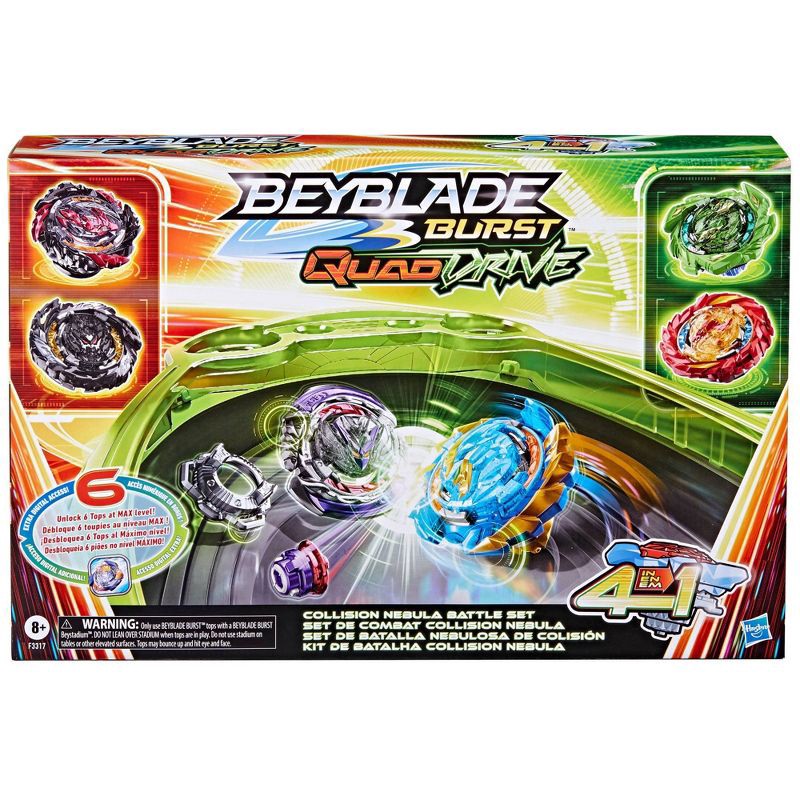 Beyblade Burst QuadDrive Collision Nebula Beyblade Stadium Battle Set Target Exclusive 1 ct Shipt