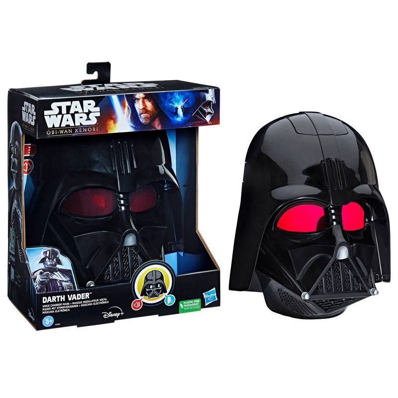 slide 3 of 7, Hasbro Star Wars Darth Vader Voice Changer Mask (Target Exclusive), 1 ct