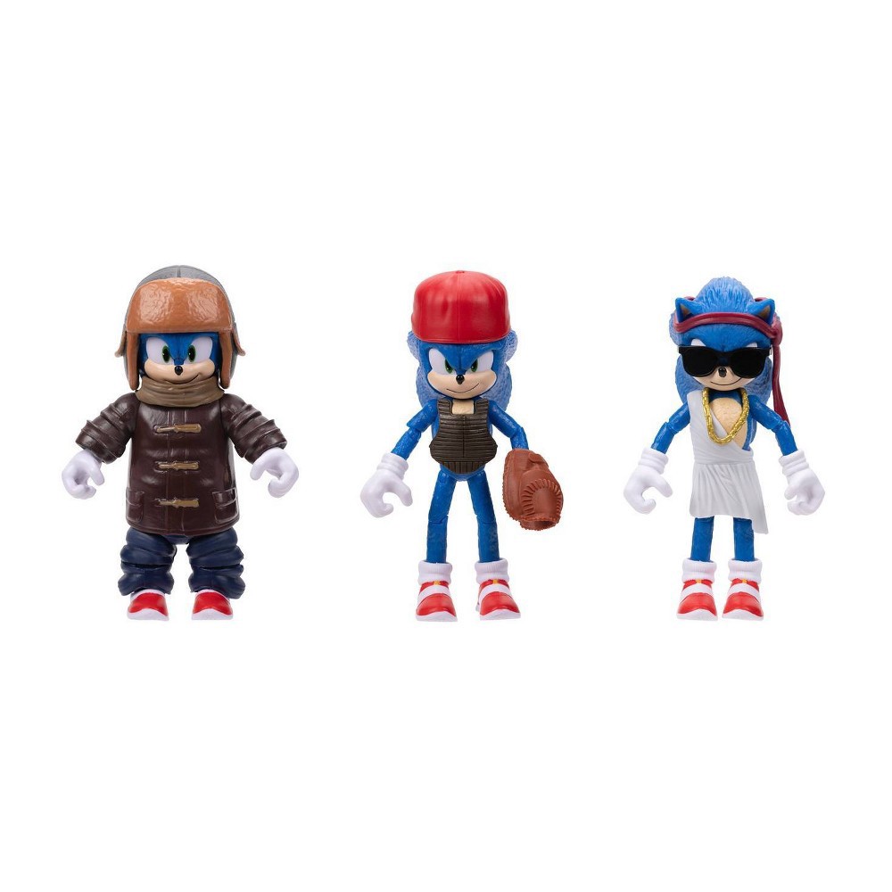 slide 2 of 10, Sonic The Hedgehog 2 Movie Collection: 4" Figure Multipack Exclusive, 1 ct