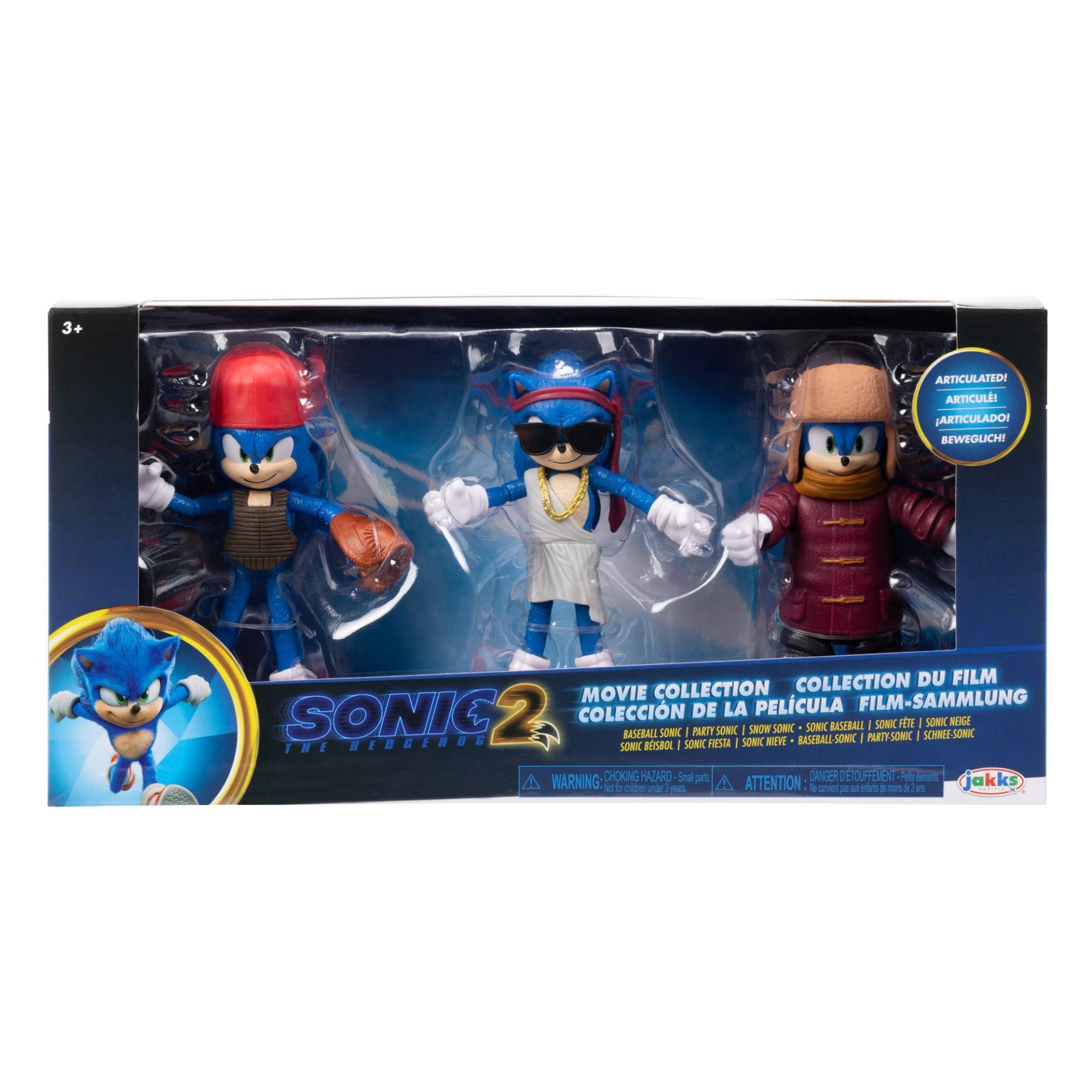 slide 1 of 10, Sonic The Hedgehog 2 Movie Collection: 4" Figure Multipack Exclusive, 1 ct