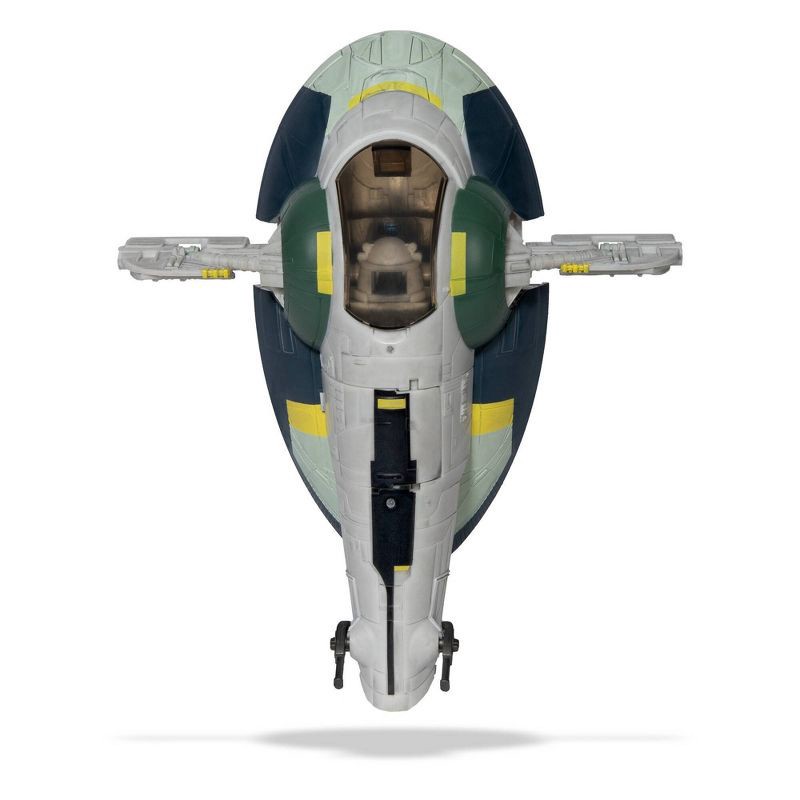 slide 3 of 4, Star Wars Micro Galaxy Squadron Jango Fett's Starship 7" Vehicle & Figures (Target Exclusive), 1 ct